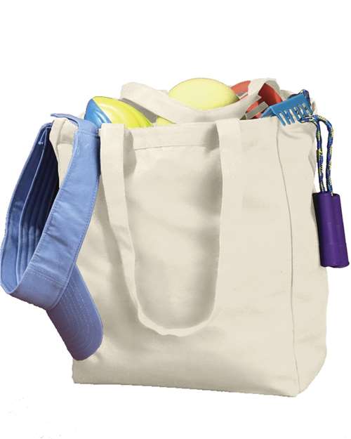 BAGedge Canvas Book Tote - Natural