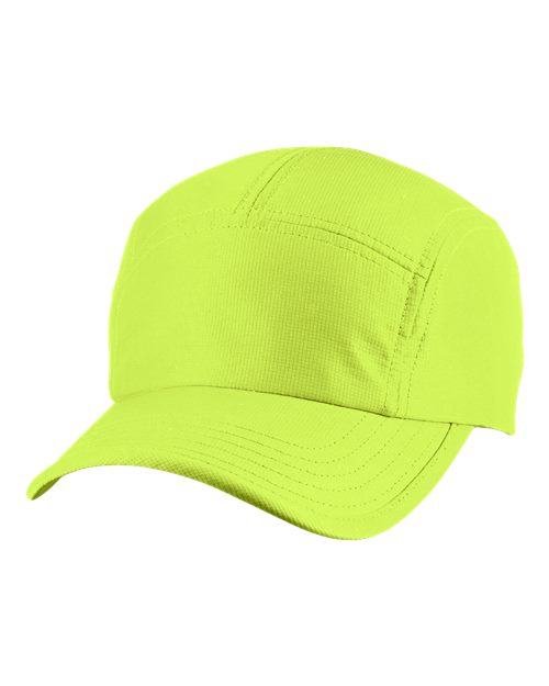 Big Accessories Pearl Performance Cap - Neon Yellow