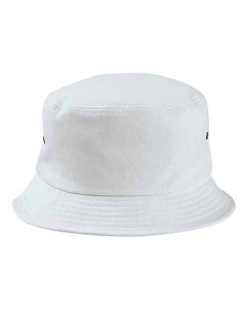 Big Accessories Chino Twill Crusher Bucket Hat - White