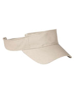 Big Accessories Chino Twill Visor - Stone