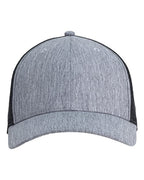 Big Accessories Women's Ponytail Cap - Light Grey/ Black