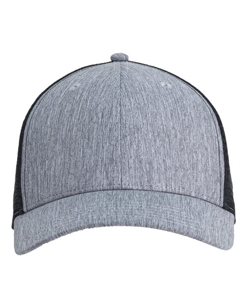 Big Accessories Women's Ponytail Cap - Light Grey/ Black