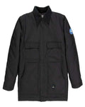 Berne Apparel Men's Tall Icecap Insulated Chore Coat - Black