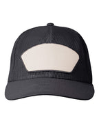 Big Accessories Homestead Mesh Trucker Cap - Black/ Black