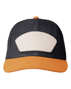 Big Accessories Homestead Mesh Trucker Cap - Old Gold/ Black