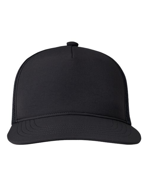 Big Accessories Bend Foam Trucker Cap - Black/ Black
