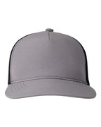 Big Accessories Bend Foam Trucker Cap - Dark Grey/ Black