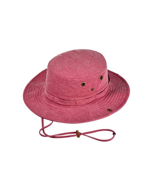 Authentic Pigment Pigment-Dyed Booney - Nautical Red/ Khaki