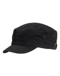 Big Accessories Cadet Cap - Black