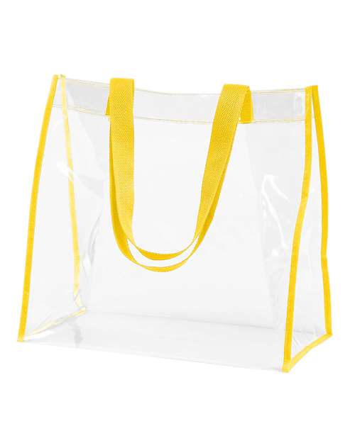 BAGedge Clear PVC Tote - Yellow