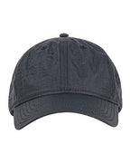 Big Accessories Crinkle Nylon Cap - Black
