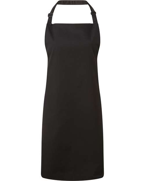 Artisan Collection by Reprime Recycled Bib Apron - Black