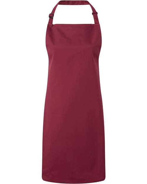 Artisan Collection by Reprime Recycled Bib Apron - Burgundy