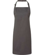 Artisan Collection by Reprime Recycled Bib Apron - Dark Grey