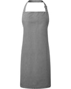Artisan Collection by Reprime Recycled Bib Apron - Grey Denim