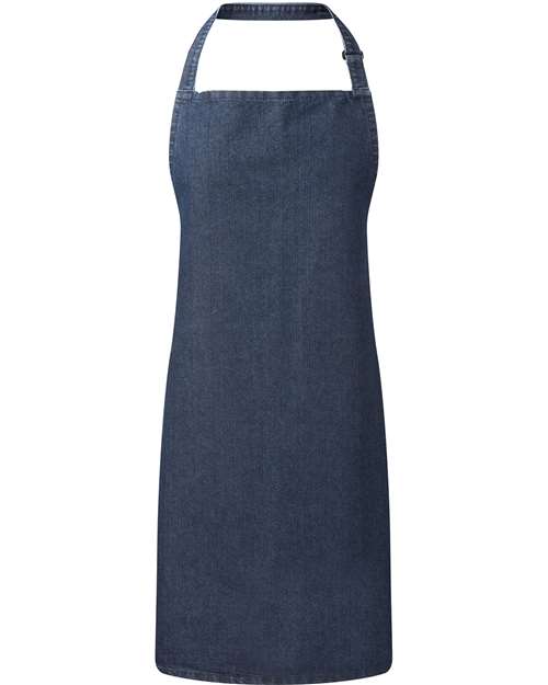 Artisan Collection by Reprime Recycled Bib Apron - Indigo Denim