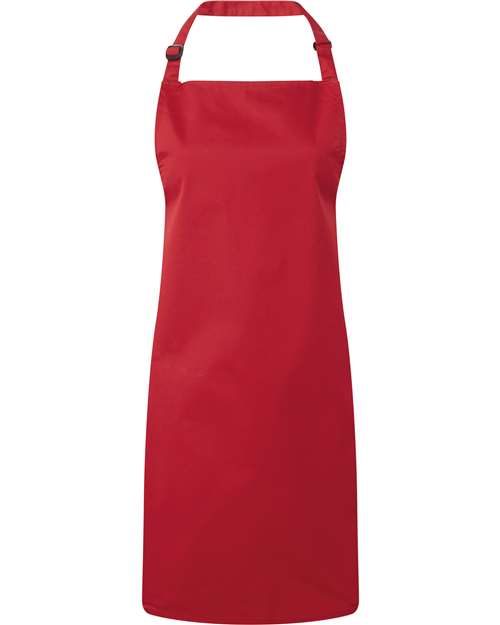 Artisan Collection by Reprime Recycled Bib Apron - Red