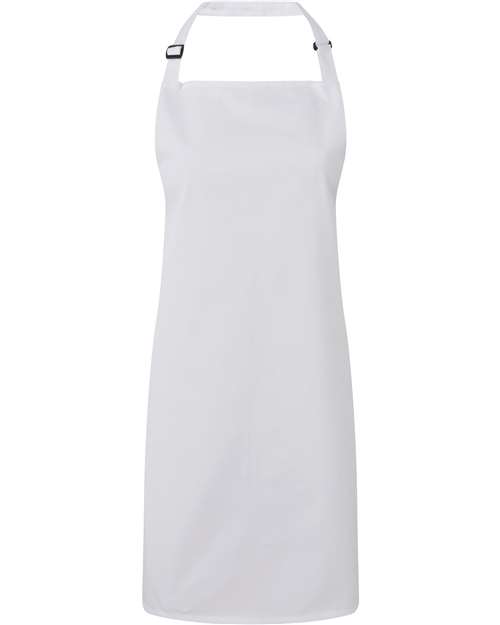 Artisan Collection by Reprime Recycled Bib Apron - White