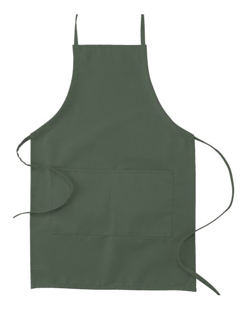 Big Accessories Apron with Pocket - Forest