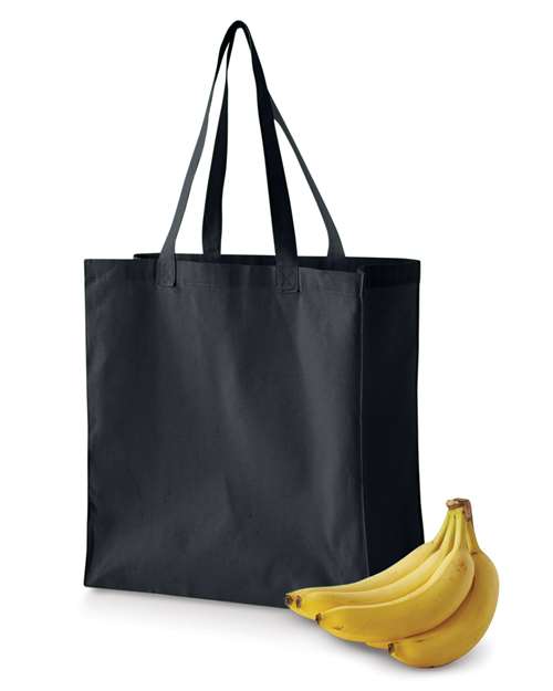 BAGedge Canvas Grocery Tote - Black