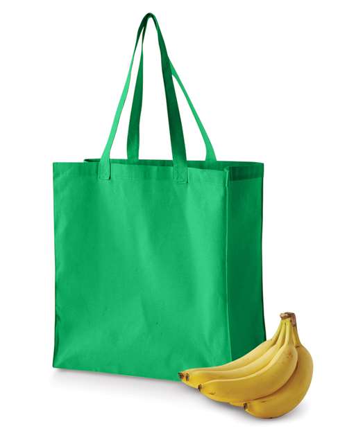 BAGedge Canvas Grocery Tote - Kelly Green