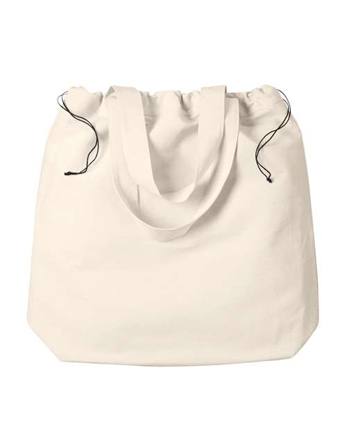 BAGedge Drawstring Tote Bag - Natural
