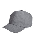 Big Accessories Summer Prep Cap - Black Chambray
