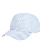 Big Accessories Summer Prep Cap - Seersucker