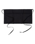 Big Accessories Waist Apron with Pockets - Black