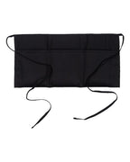 Big Accessories Waist Apron with Pockets - Black