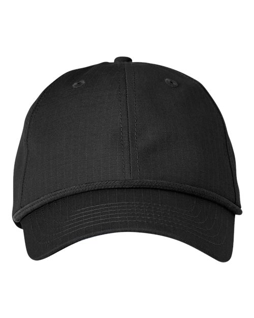 Big Accessories Lariat Cap - Black/ Black Rope