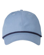 Big Accessories Lariat Cap - Slate Blue/ Navy Rope