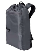 BAGedge Getaway Cinchback Travel Backpack - Grey