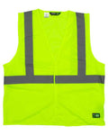 Berne Apparel Men's Hi-Vis Class 2 Economy Vest - Yellow