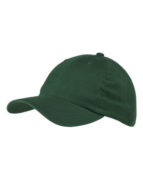 Big Accessories Classic Brushed Twill Cap - Forest