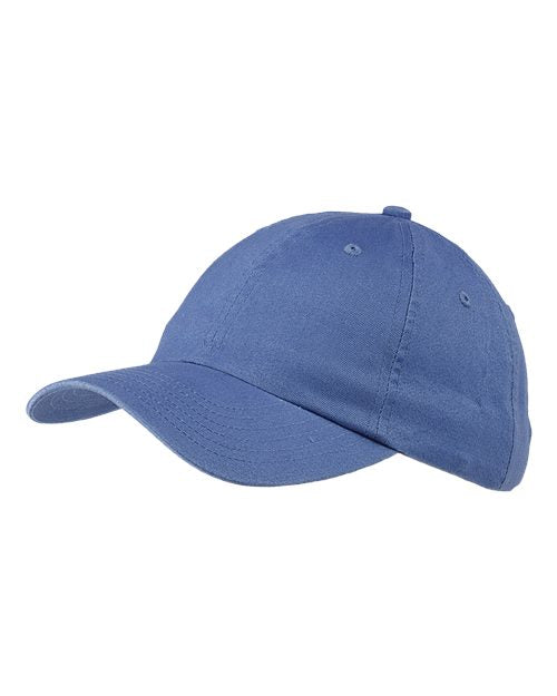 Big Accessories Classic Brushed Twill Cap - Ice Blue
