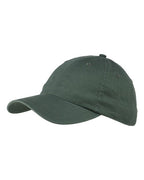Big Accessories Classic Brushed Twill Cap - Olive