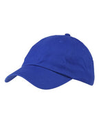 Big Accessories Classic Brushed Twill Cap - Royal