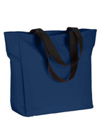 BAGedge Polyester Zip Tote - Navy
