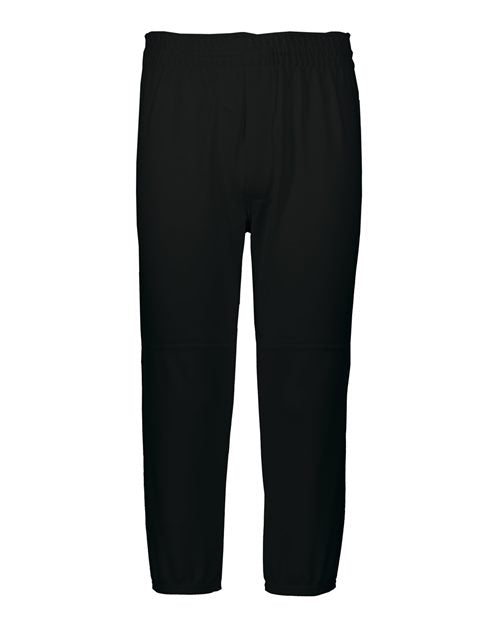 Augusta Sportswear Youth Gamer Pull-Up Baseball Pants - Black