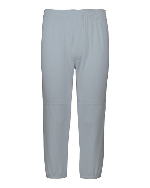 Augusta Sportswear Youth Gamer Pull-Up Baseball Pants - Blue Grey