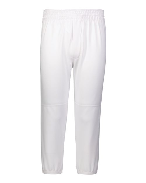 Augusta Sportswear Youth Gamer Pull-Up Baseball Pants - White