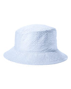 Big Accessories Crusher Bucket Hat - Blue Seersucker