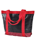 BAGedge All-Weather Tote - Black/ Red