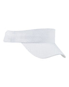 Big Accessories Mesh Visor - White