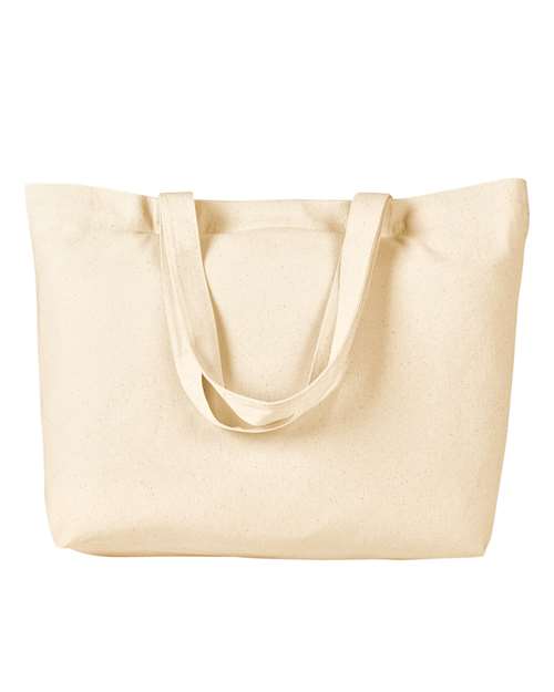 BAGedge Cotton Twill Horizontal Shopper - Natural