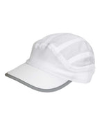 Big Accessories Mesh Runner Cap - White