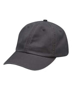 Adams Headwear Optimum II True Color Dad Hat - Charcoal Grey