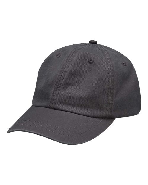 Adams Headwear Optimum II True Color Dad Hat - Charcoal Grey