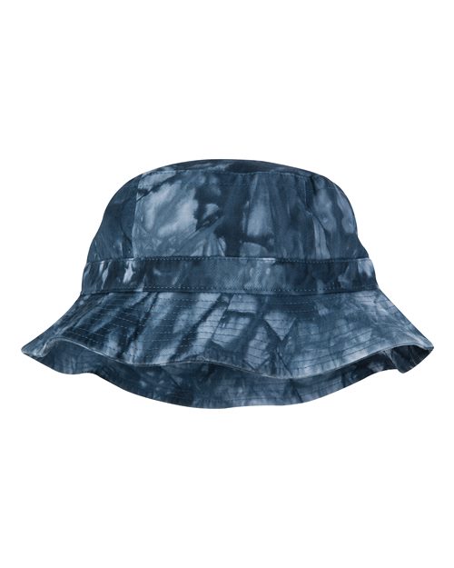 Adams Headwear Vacationer Bucket Hat - Navy Tie Dye